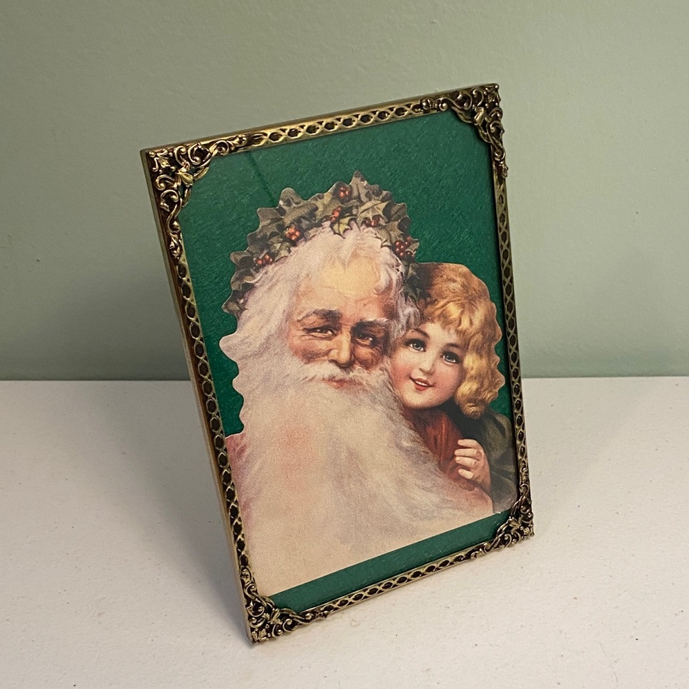 Vintage Metal 5x7 Photo Frame